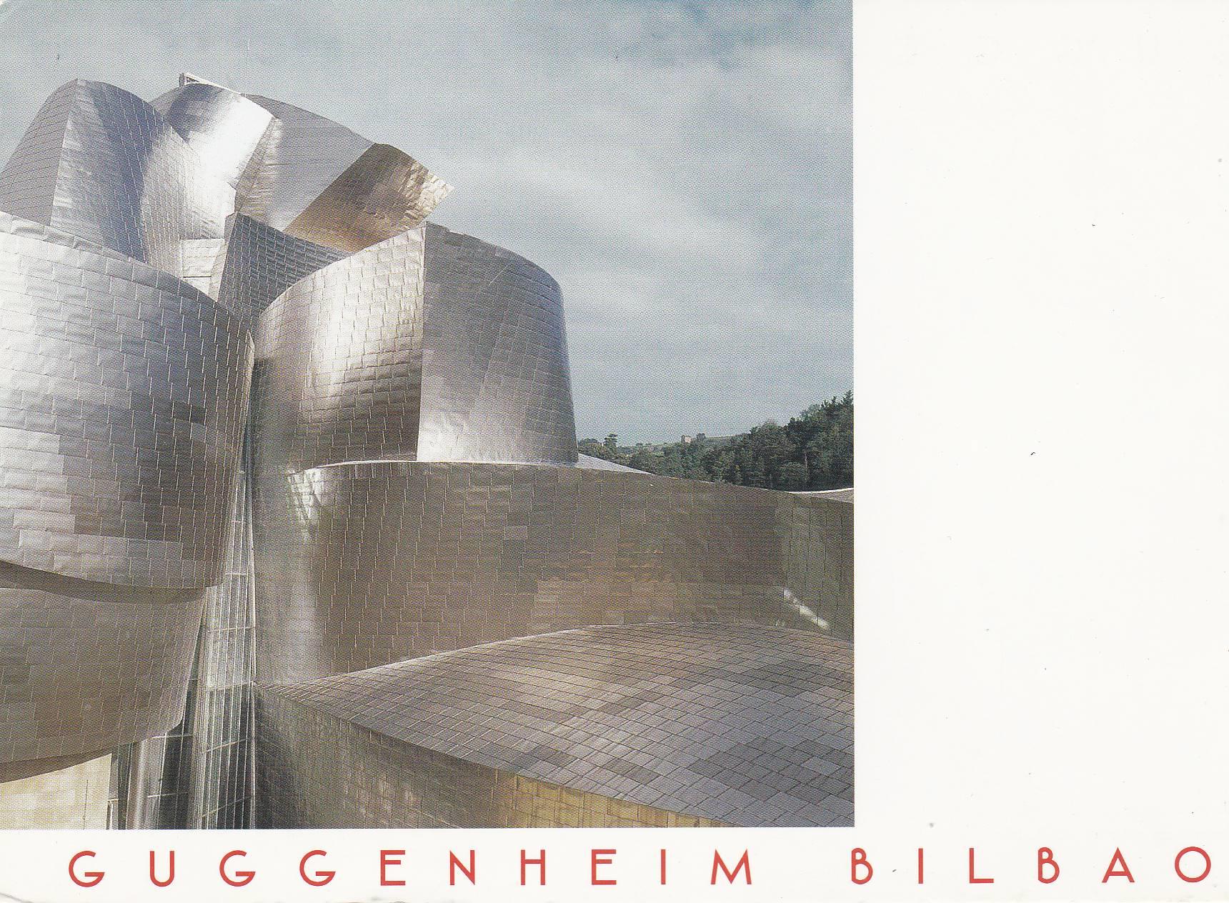 POSTAL B11623: BILBAO: MUSEO GUGGENHEIM. DIVERSOS ASPECTOS
