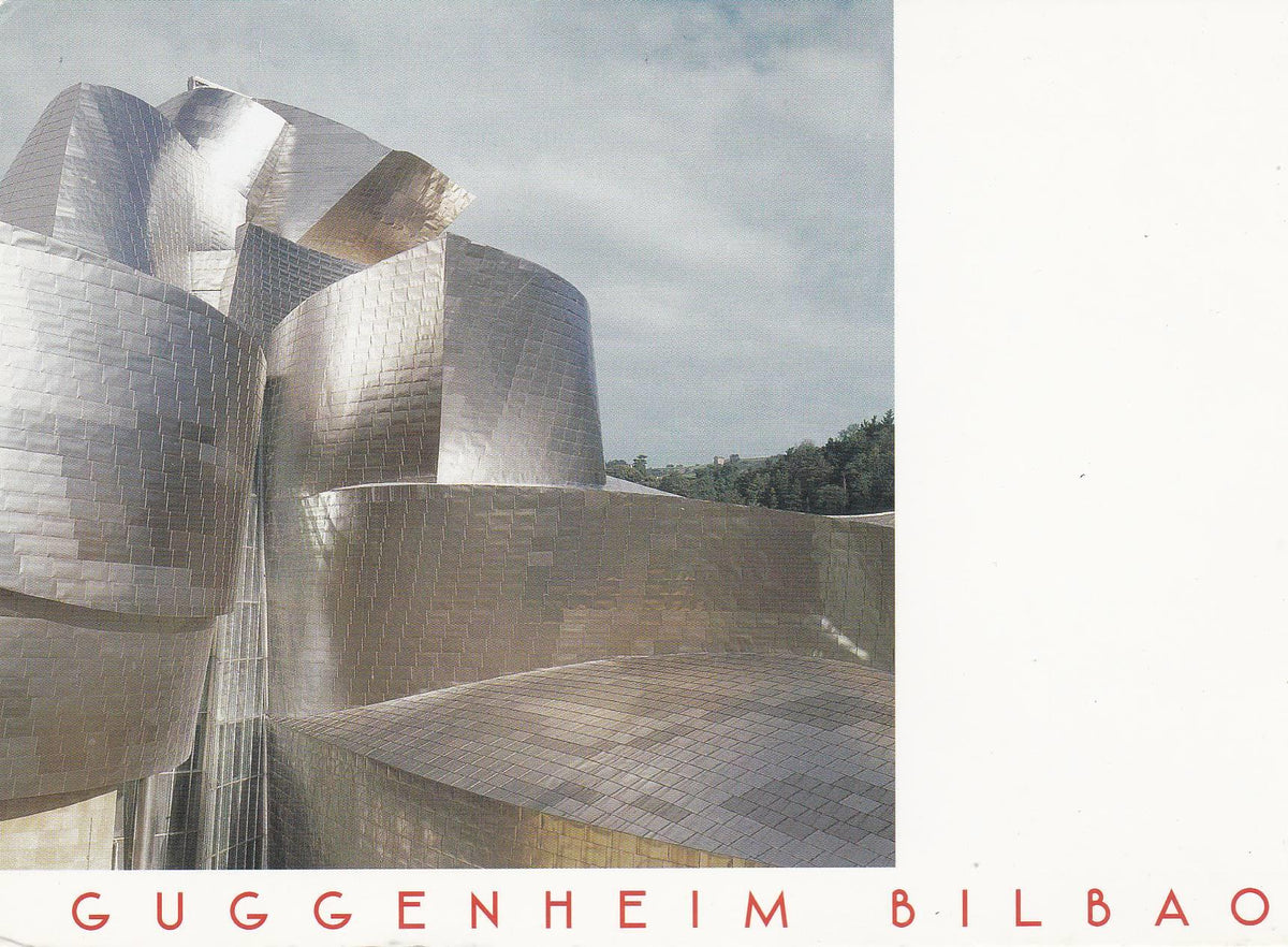 POSTAL B11623: BILBAO: MUSEO GUGGENHEIM. DIVERSOS ASPECTOS