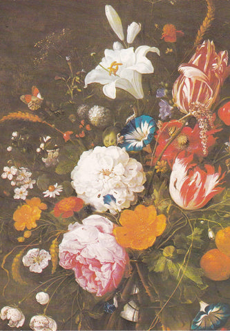 POSTAL B11652: FLOWER PAINTING BOOK OF 30 POSTCARDS: DIFERENTES ARTISTAS. DIVERSOS MUSEOS. DIVERSOS ASPECTOS