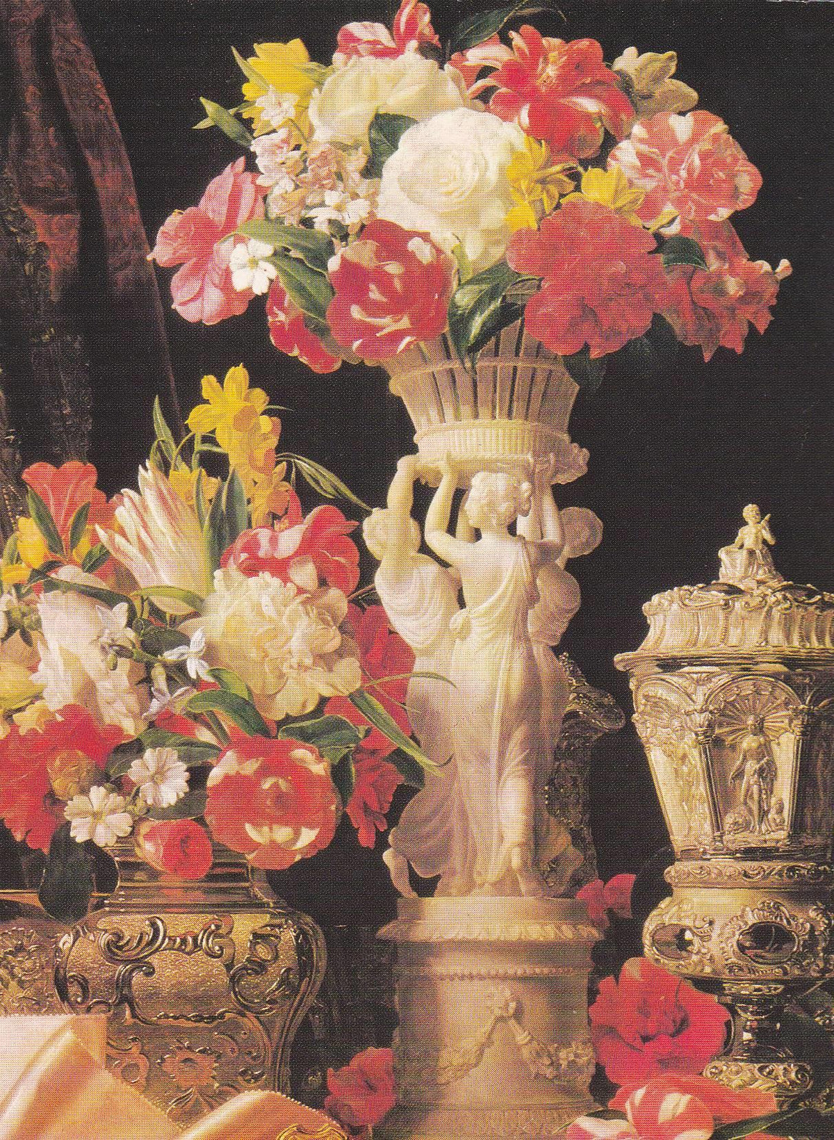 POSTAL B11662: FLOWER PAINTING BOOK OF 30 POSTCARDS: DIFERENTES ARTISTAS. DIVERSOS MUSEOS. DIVERSOS ASPECTOS