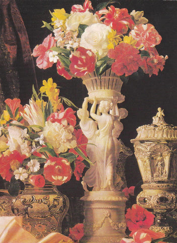 POSTAL B11662: FLOWER PAINTING BOOK OF 30 POSTCARDS: DIFERENTES ARTISTAS. DIVERSOS MUSEOS. DIVERSOS ASPECTOS