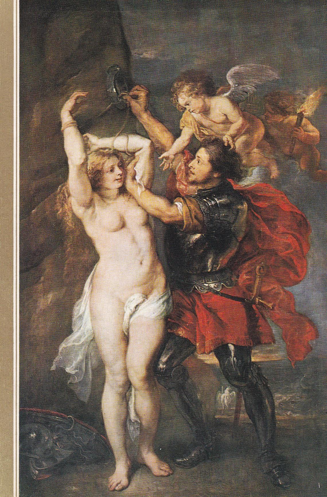 POSTAL B11696: RUBENS: ANDROMEDA LIBERTADA POR PERSEO. MUSEO DEL PRADO