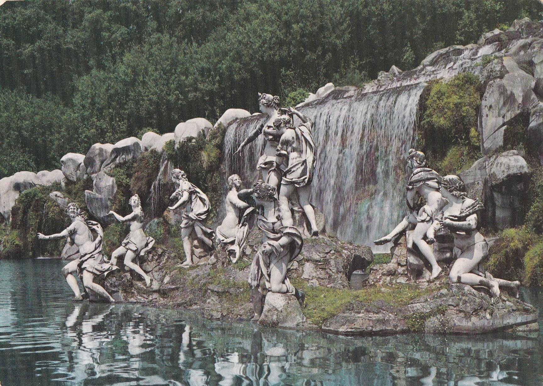 POSTAL B11698: CASERTA: PARCO REALE. BAÑO DE DIANA