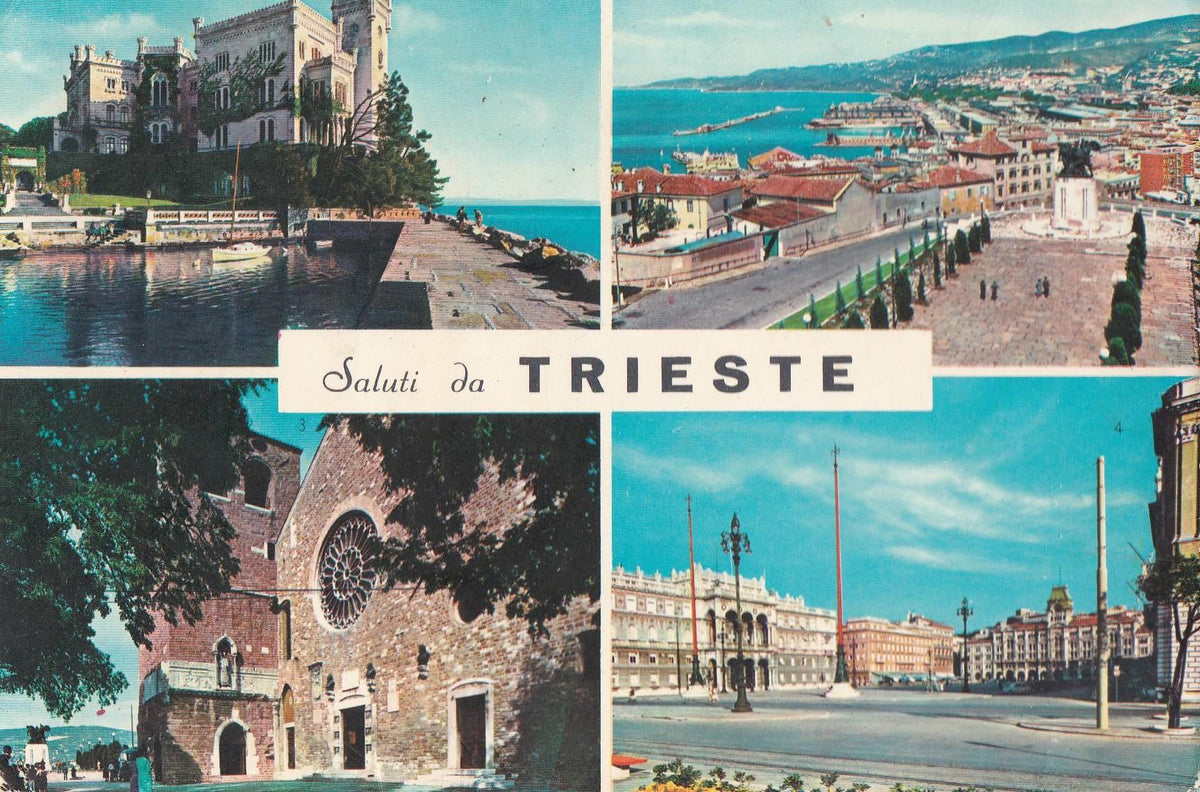 POSTAL B11699: TRIESTE ITALIA: DIVERSOS ASPECTOS