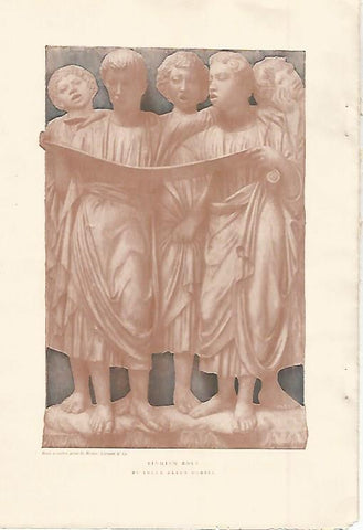 LAMINA 12424: Singing Boys por Lucca della Robbia