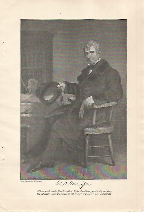 LAMINA 12448: Retrato de W. H. Harrijon por Chappel
