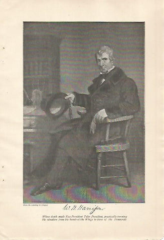 LAMINA 12448: Retrato de W. H. Harrijon por Chappel