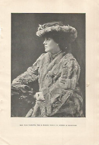 LAMINA 12467: Julia Marlowe
