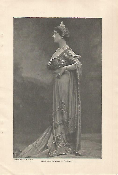 LAMINA 12470: Lina Cavalieri