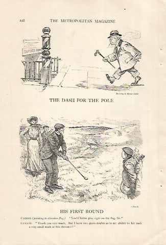 LAMINA 12472: Dibujos de Horace Taylor y de Punch