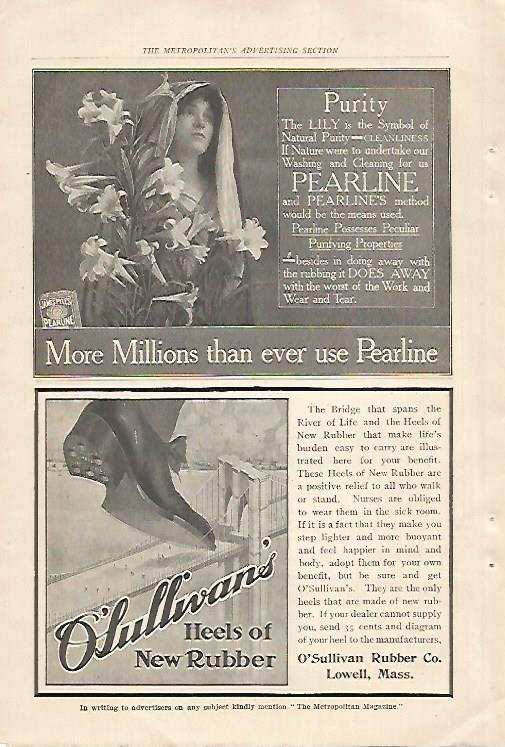 LAMINA 12473: Publicidad de Pearline y O Sullivan