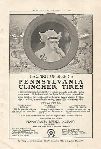 LAMINA 12476: Publicidad de Pennsylvania Rubber Company