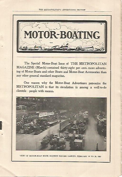 LAMINA 12481: Publicidad de Motor- Boarding de Nueva York