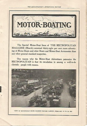 LAMINA 12481: Publicidad de Motor- Boarding de Nueva York