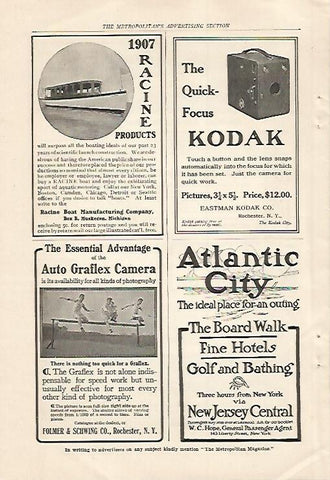 LAMINA 12482: Publicidad de Kodak y Atlantic City