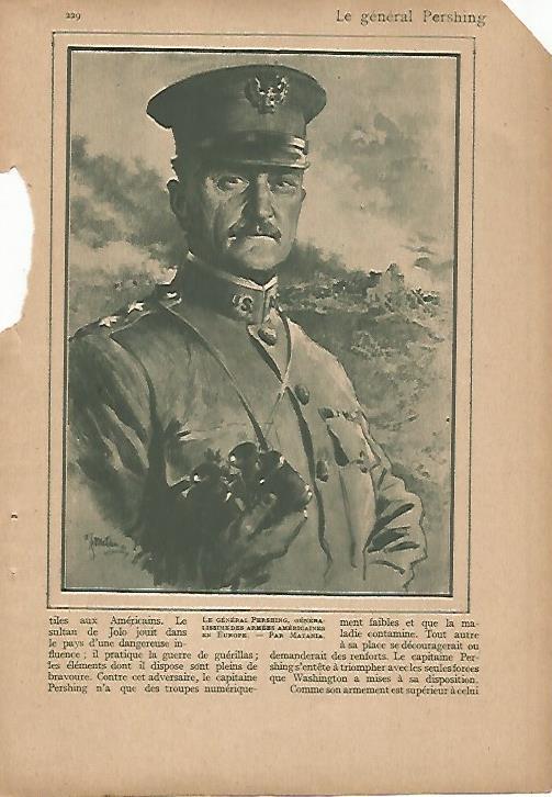 LAMINA 12497: El General Pershing por Mataania