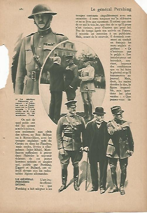LAMINA 12498: El General Pershing en el frente