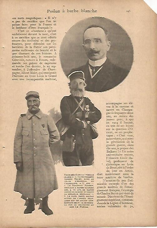 LAMINA 12503: Heroes de la Primera Guerra Mundial