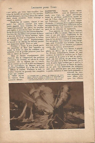 LAMINA 12521: Obus explotando en un submarino