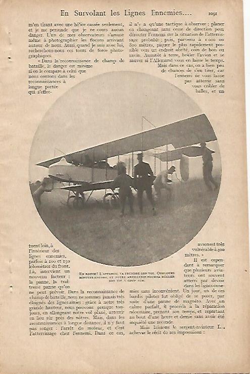 LAMINA 12549: Avion en la guerra