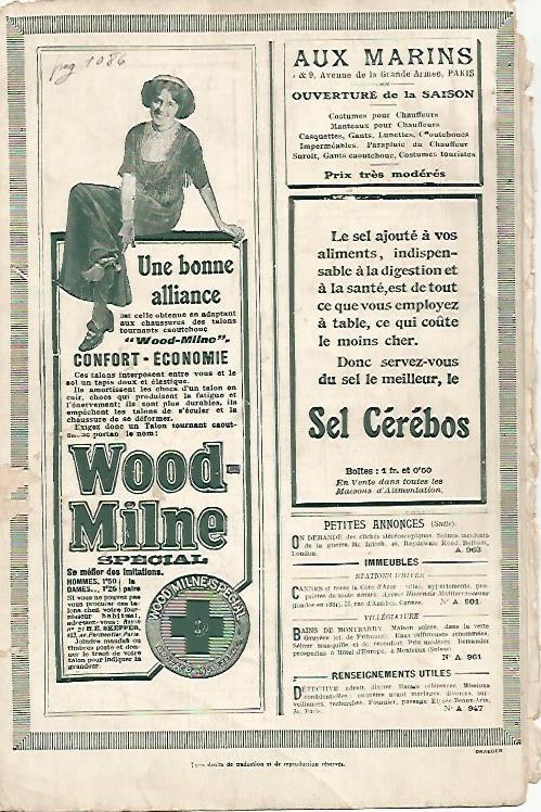LAMINA 12554: Publicidad de la contraportada de Lectures pour tous