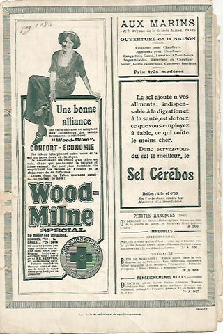 LAMINA 12554: Publicidad de la contraportada de Lectures pour tous