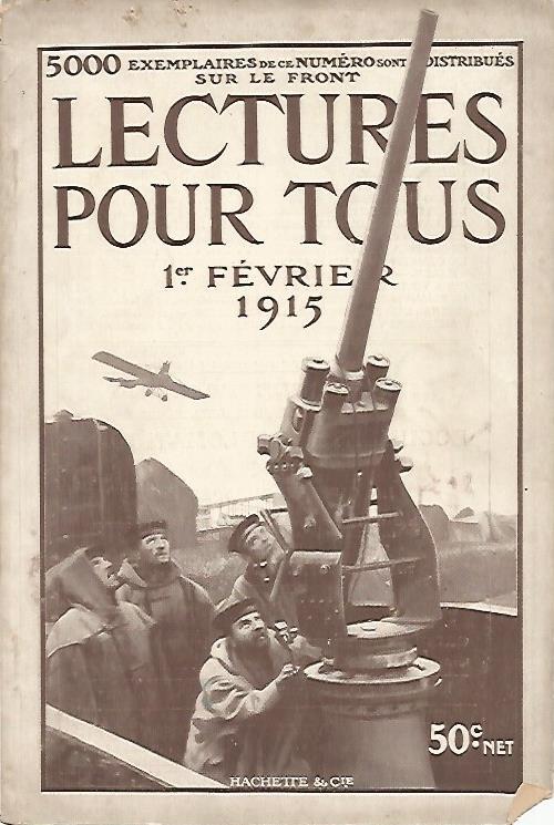 LAMINA 12555: Portada de Lectures pour tous de 1 de febrero