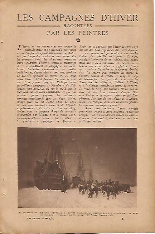 LAMINA 12570: Captura del buque por C. Delort