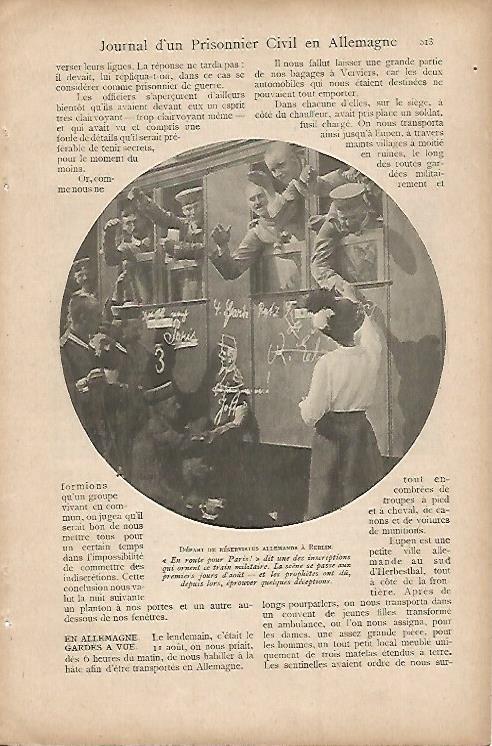 LAMINA 12578: Partida de reservistas alemanes en Berlin