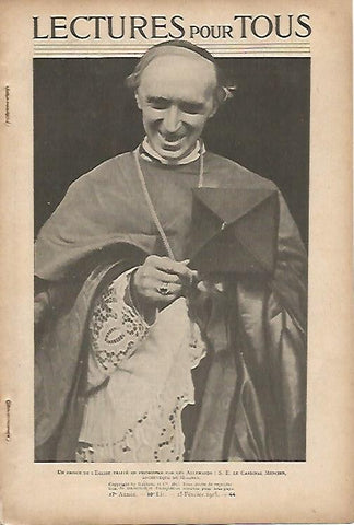 LAMINA 12584: El Cardenal Mercier arzobispo de Malines