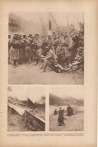 LAMINA 12587: Despues de la toma de Tsing-Tao el 7 de noviembre de 1914
