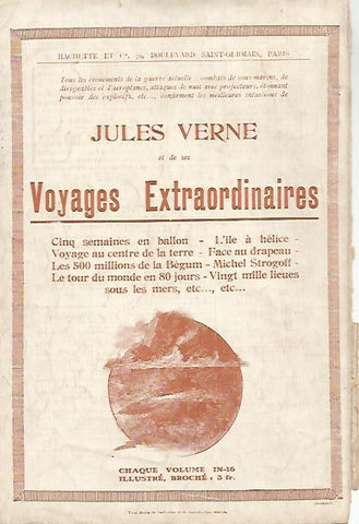 LAMINA 12611: Publicidad de Jules Verne. Contraportada