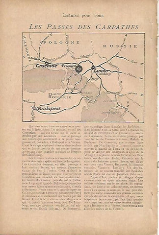 LAMINA 12614: Mapa de los avances en los Carpatos