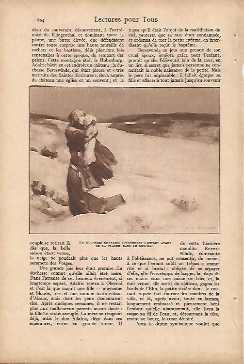 LAMINA 12619: Ilustracion por Gauguet