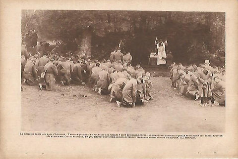 LAMINA 12624: Misa militar en Argonne