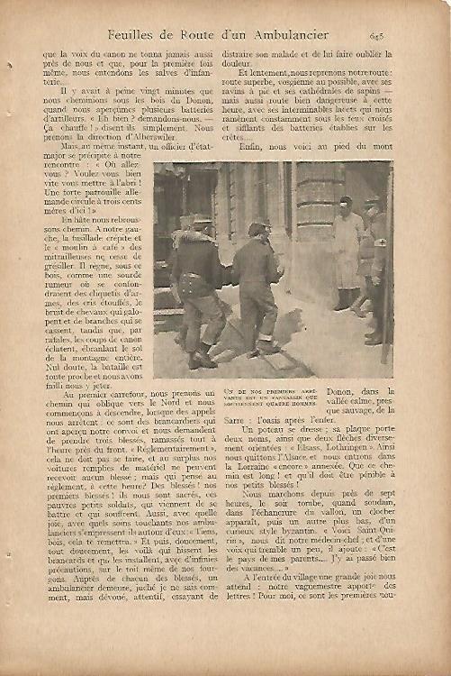 LAMINA 12639: Herido de guerra llegando al hospital
