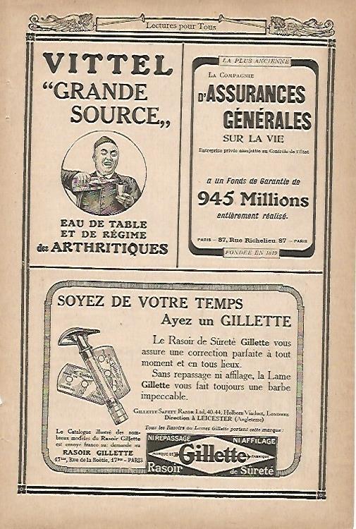 LAMINA 12652: Publicidad de Gillette