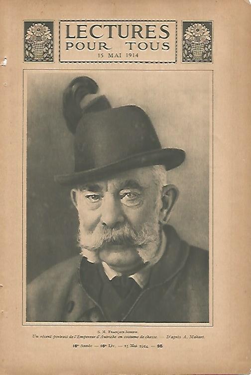 LAMINA 12654: Francisco Jose emperador de  Austria