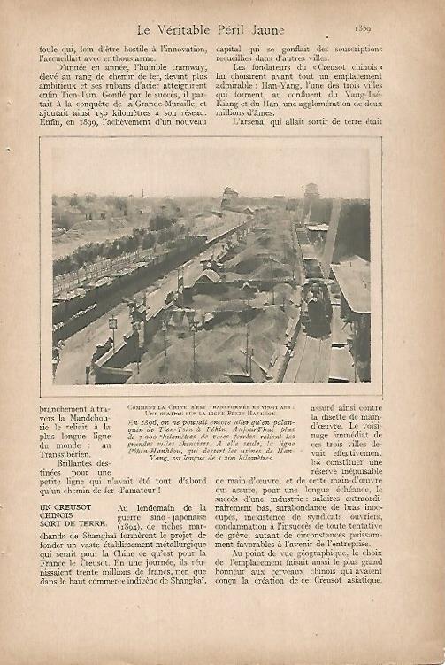 LAMINA 12657: Estacion de la linea Pekin-Hankeou