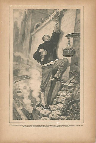 LAMINA 12658: Dibujo de H. Lanos