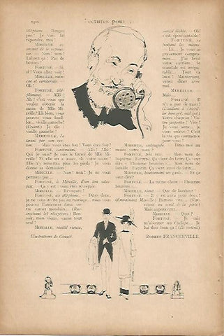 LAMINA 12680: Ilusstraciones de Gousse para Le Cyclope