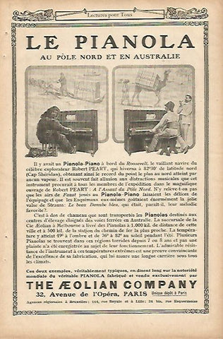 LAMINA 12702: Publicidad de Le Pianola