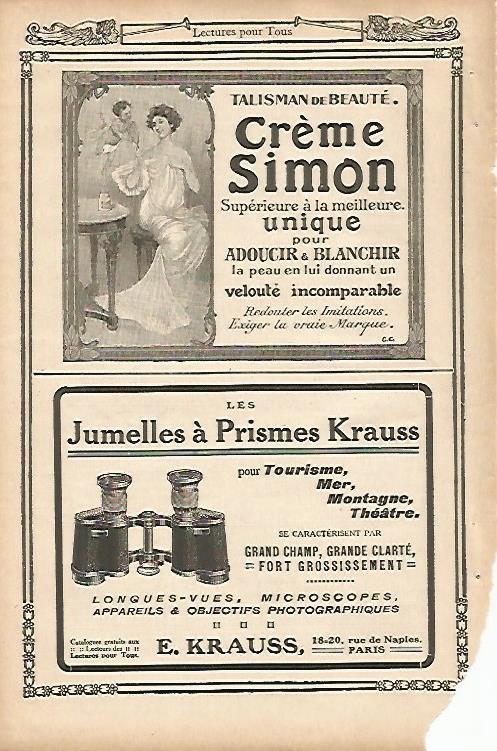 LAMINA 12707: Publicidad de Creme Simon