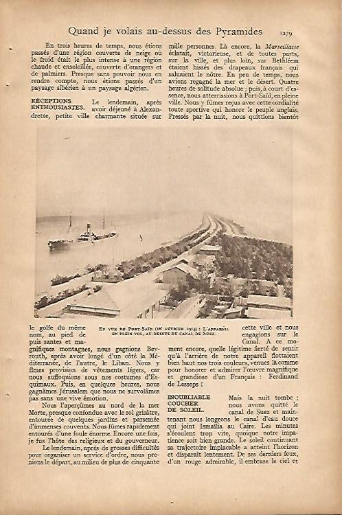 LAMINA 12712: Vista de Port Said