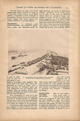 LAMINA 12712: Vista de Port Said