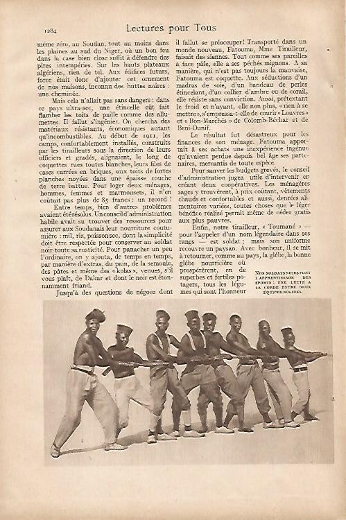 LAMINA 12714: Soldados de Africa en el ejercito de Francia