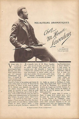 LAMINA 12718: M. Henri Lavedan a los 35 años