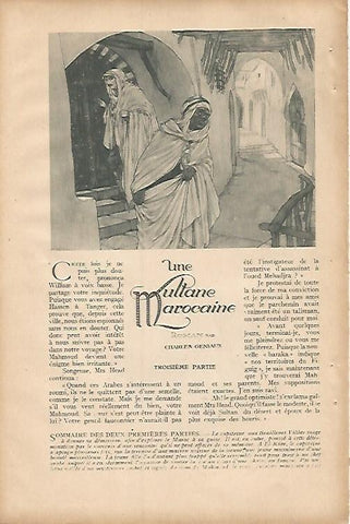 LAMINA 12738: Ilustracion para la tercera parte de Une sultane marocaine