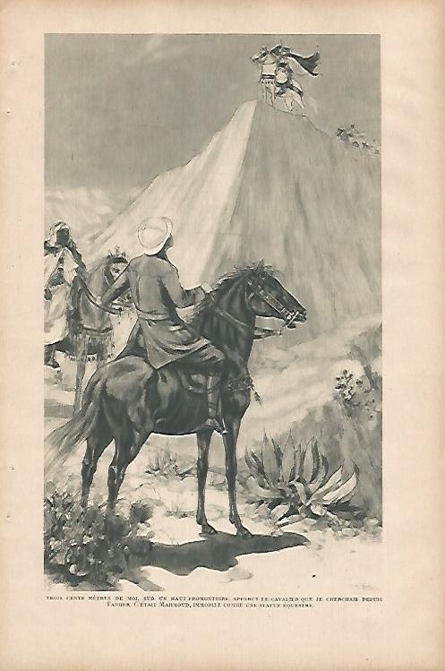 LAMINA 12739: Dibujo para la tercera parte de Une sultane marocaine