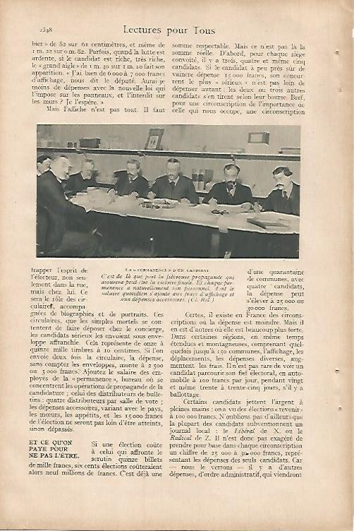 LAMINA 12741: Gabinete de publicidad